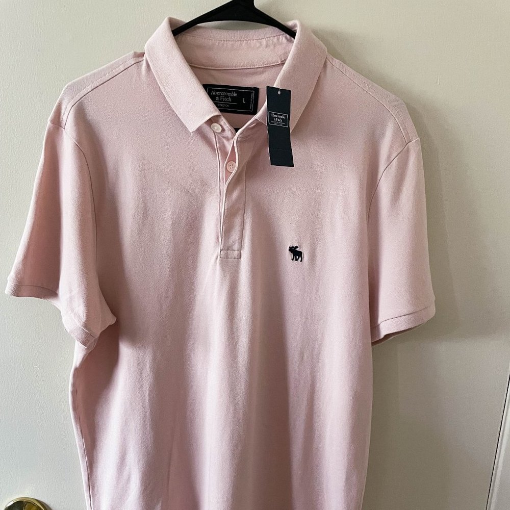 New Abercrombie & Fitch Pink Shirt Large size